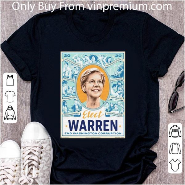 Official Elizabeth Warren End Washington Corruption shirt