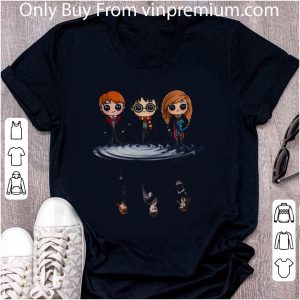 Pretty Harry Potter characters chibi reflection water mirror shirt 1