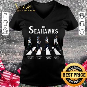 Premium The Seattle Seahawks Signatures shirt 1