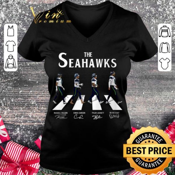 Premium The Seattle Seahawks Signatures shirt
