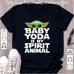Original Baby Yoda Is My Spirit Animal shirt 1