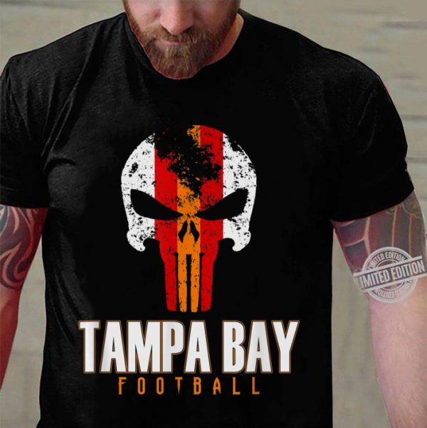 Official Skull Tampa Bay Buccaneers Football shirt
