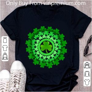 Awesome Circle Shamrock Happy St. Patrick's Day shirt 1