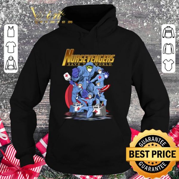 Original Marvel Avengers Nurse Nursevengers Save The World Coronavirus shirt