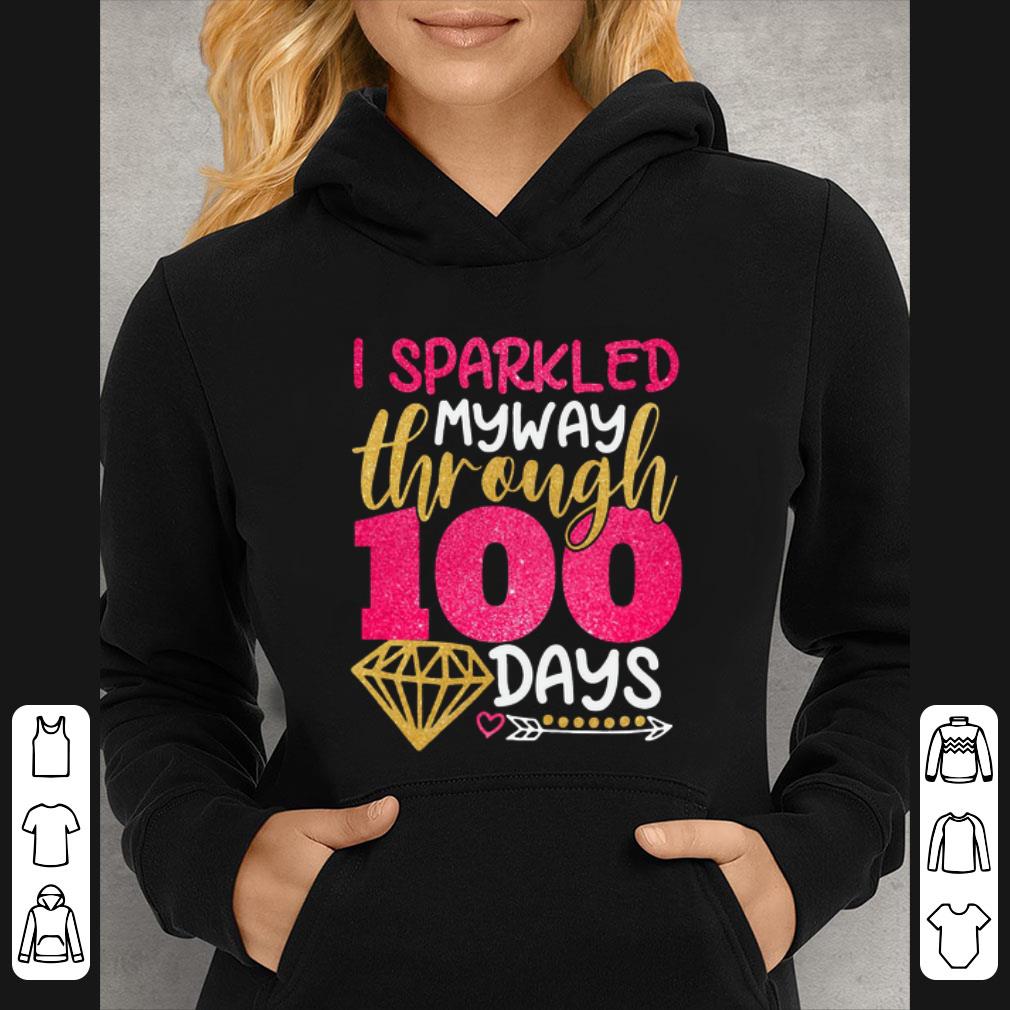 7a387aeb pretty glitter i sparkled my way through 100 days shirt 4 - Pretty Glitter I sparkled my way through 100 days shirt