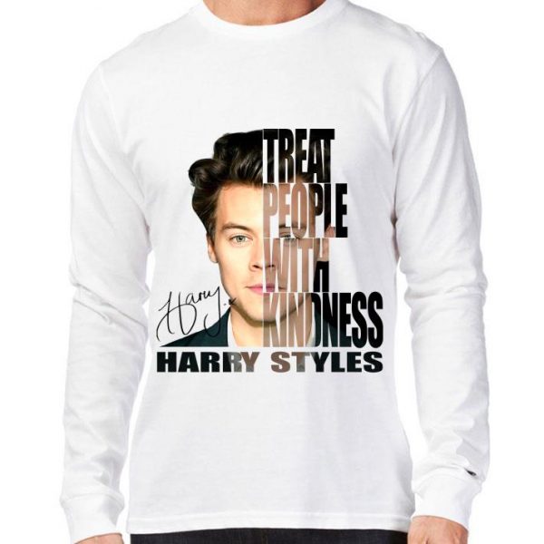 Awesome Harry Styles Signature Treat People With Kindness Official MV shirt