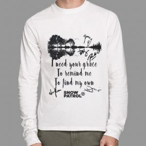 Premium Chasing Cars Snow Patrol I Need Your Grace To Remind Me To Find My Own shirt 1
