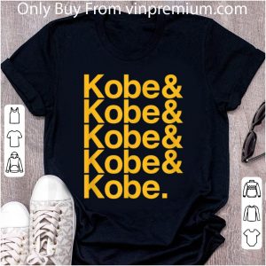 Hot Kobe Bryant Kobe & Kobe Basketball shirt 1