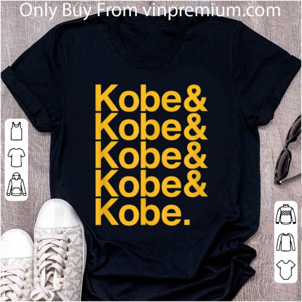 Hot Kobe Bryant Kobe & Kobe Basketball shirt