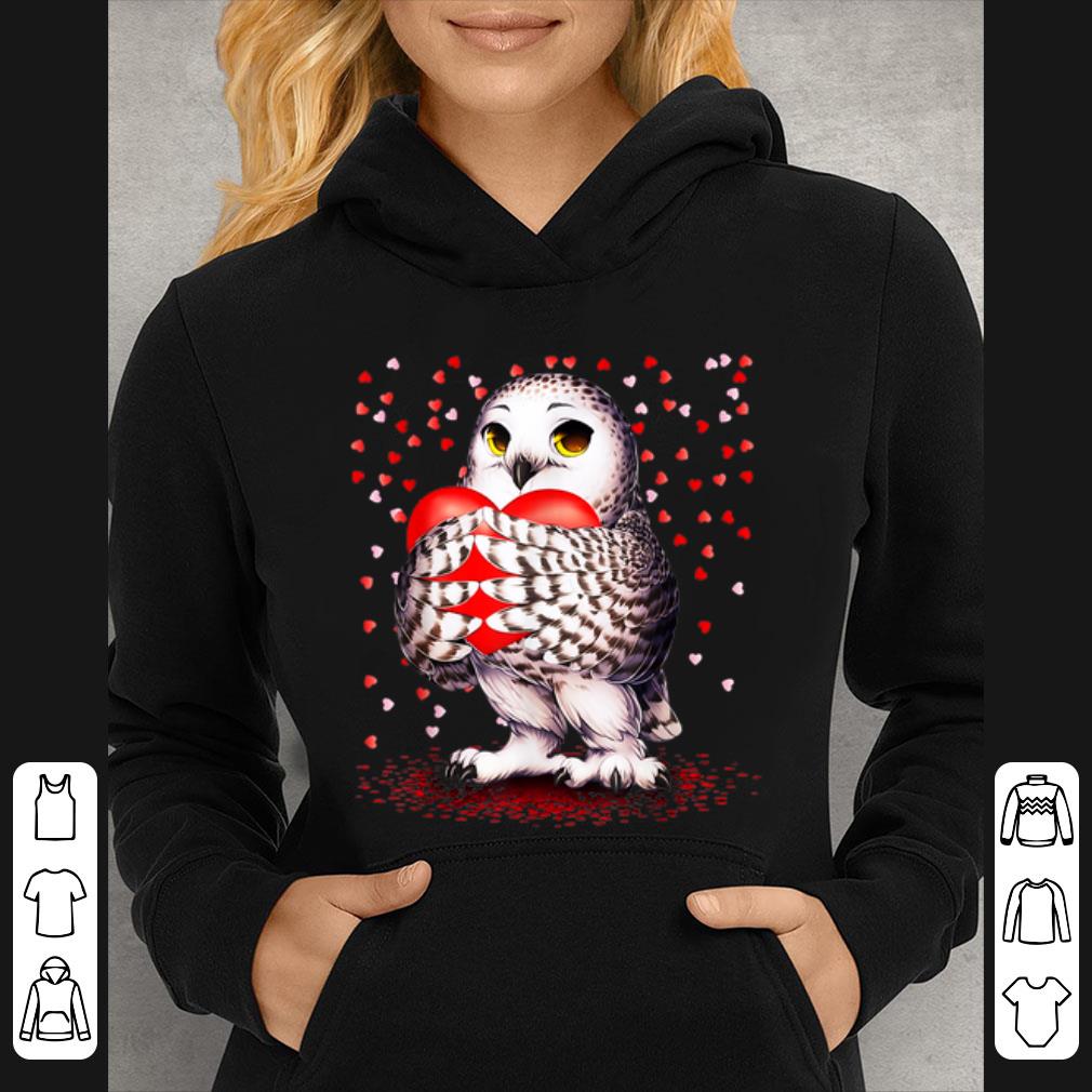 84d6b13b nice owl holds heart owl lovers shirt 4 - Nice Owl Holds Heart Owl Lovers shirt