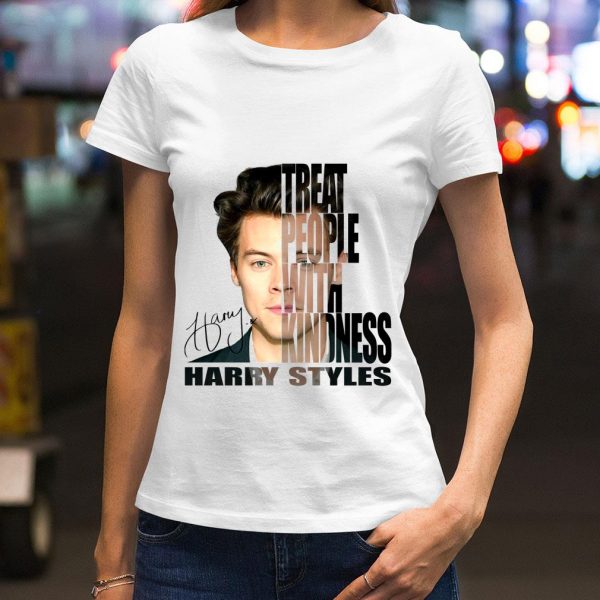 Premium Harry Styles Signature Treat People With Kindness Official MV shirt