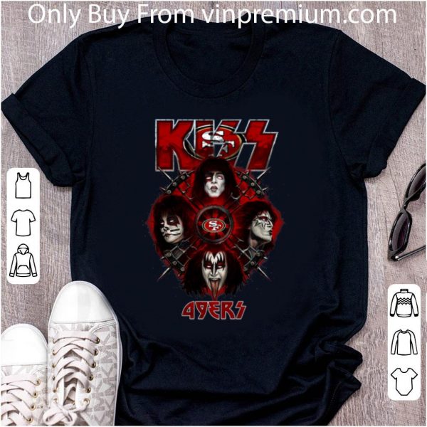 Premium KISS Band 49ers San Francisco 49ers shirt