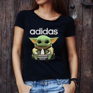 Awesome Star Wars Baby Yoda Hug Adidas shirt