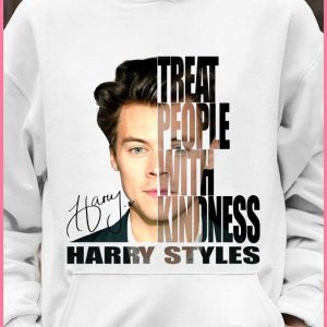 Awesome Harry Styles Signature Treat People With Kindness Official MV shirt 3