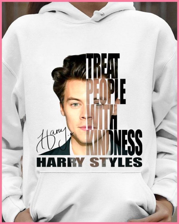 Awesome Harry Styles Signature Treat People With Kindness Official MV shirt