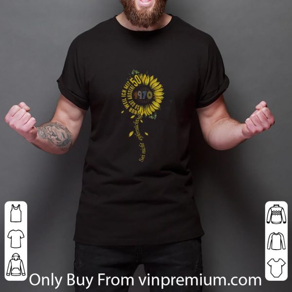 Official Sei nicht eifersüchtig 1970 Sunflower shirt