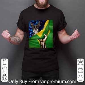 Official Bandeira do Brasil Boston Terrier shirt 2