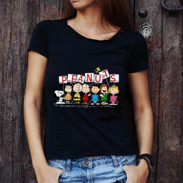 Nice Peanuts Snoopy Marcie Charlie Brown Linus Lucy Peppermint Patty Sally shirt