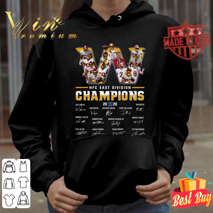 Original Washington Football Team coach NFC East Division Champions 2020 Signatures shirt a451c5cd washington football team coach nfc east division champions 2020 signatures shirt 4 - Original Washington Football Team coach NFC East Division Champions 2020 Signatures shirt