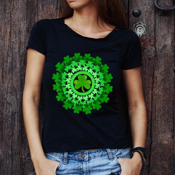 Awesome Circle Shamrock Happy St. Patrick's Day shirt