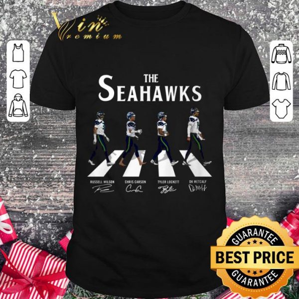 Premium The Seattle Seahawks Signatures shirt
