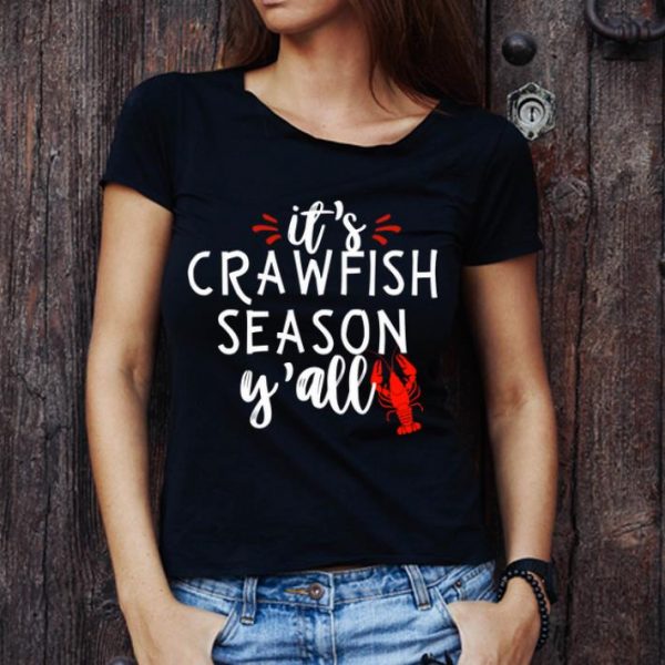 Pretty It's Crawfish Season Y'all shirt