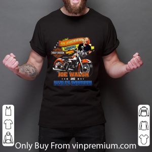 Great An American Legend Joe Walsh and Motor Harley-Davidson Cycles shirt 2