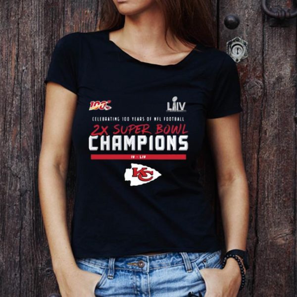 Pretty Kansas City Chiefs 2X Super Bowl Champions shirt