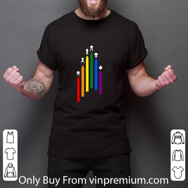 Hot LGBT Star Trek Spaceship shirt