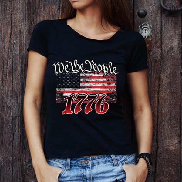 Premium We The People 1776 American Flag shirt
