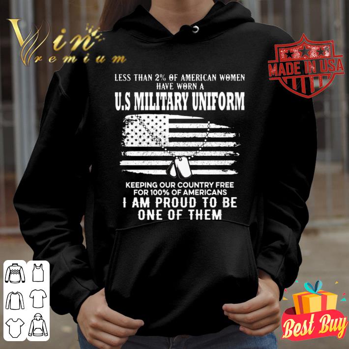 Premium Less Than 2% Of American Women Have Worn A U.S Military Uniform shirt b7502d08 premium less than 2 of american women have worn a u s military uniform shirt 4 - Premium Less Than 2% Of American Women Have Worn A U.S Military Uniform shirt