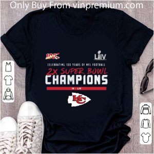 Pretty Kansas City Chiefs 2X Super Bowl Champions shirt 1