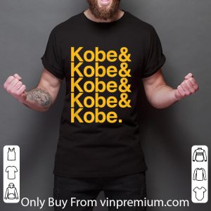 Hot Kobe Bryant Kobe & Kobe Basketball shirt 2