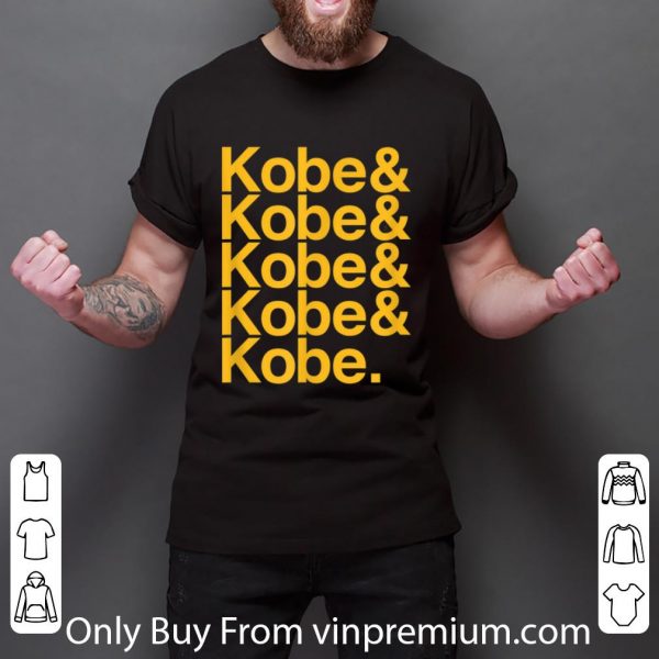 Hot Kobe Bryant Kobe & Kobe Basketball shirt