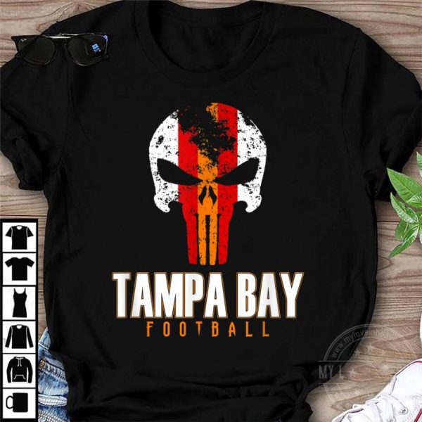 Official Skull Tampa Bay Buccaneers Football shirt