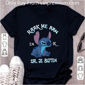 Nice Stitch Raak Me Aan En Ik Zal Je Bijten shirt 1