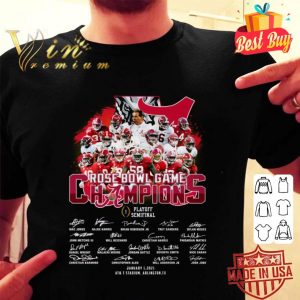 Original  Alabama Crimson Tide football Rose Bowl Game Champions Playoff Semifinal shirt 1