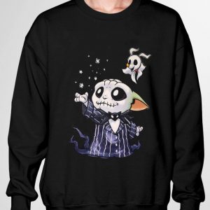 Original Jack Skellington mashup Baby Yoda Star Wars shirt 2