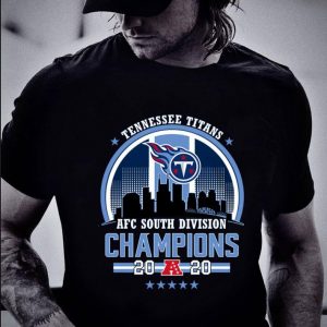 Funny  Logo Tennessee Titans AFC South Division Champions 2020 shirt 1
