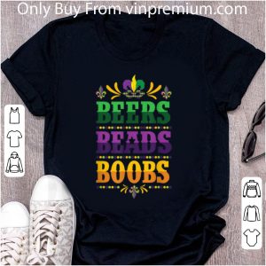 Official Beer Beads Boobs Mardi Gras New Orleans shirt 1