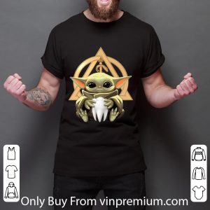 Nice Star Wars Baby Yoda Hug Dentist shirt 2