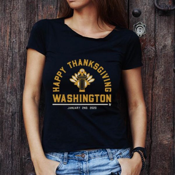 Original Happy Thanksgiving Washington shirt