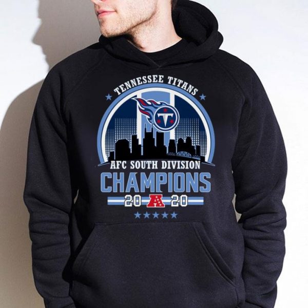 Funny  Logo Tennessee Titans AFC South Division Champions 2020 shirt