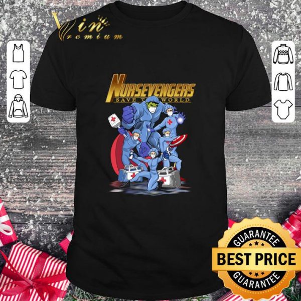 Original Marvel Avengers Nurse Nursevengers Save The World Coronavirus shirt