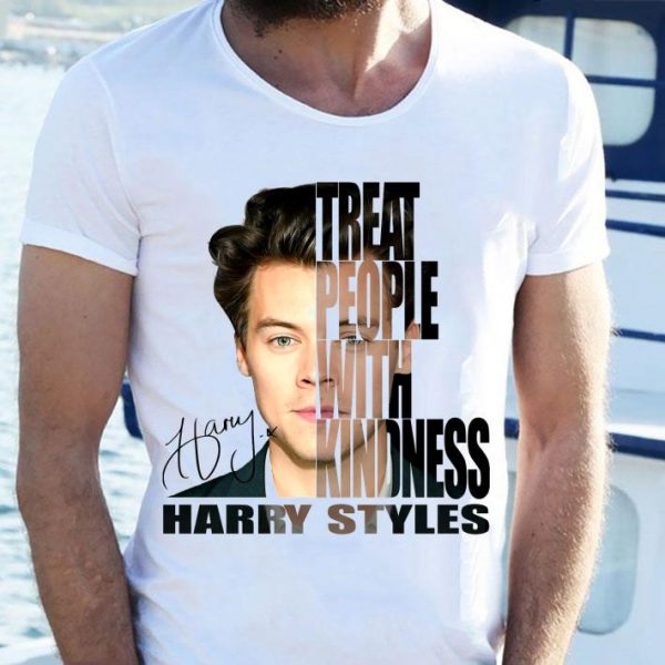 Awesome Harry Styles Signature Treat People With Kindness Official MV shirt