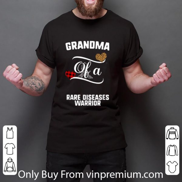 Pretty Grandma Of A Rare Diseases Warrior shirt