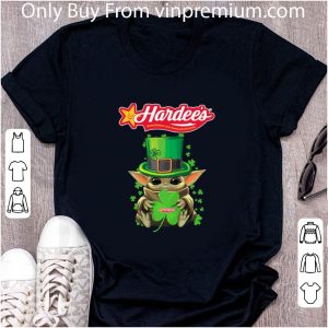 Awesome Star Wars Baby Yoda Hardee’s Shamrock St.Patrick’s Day shirt