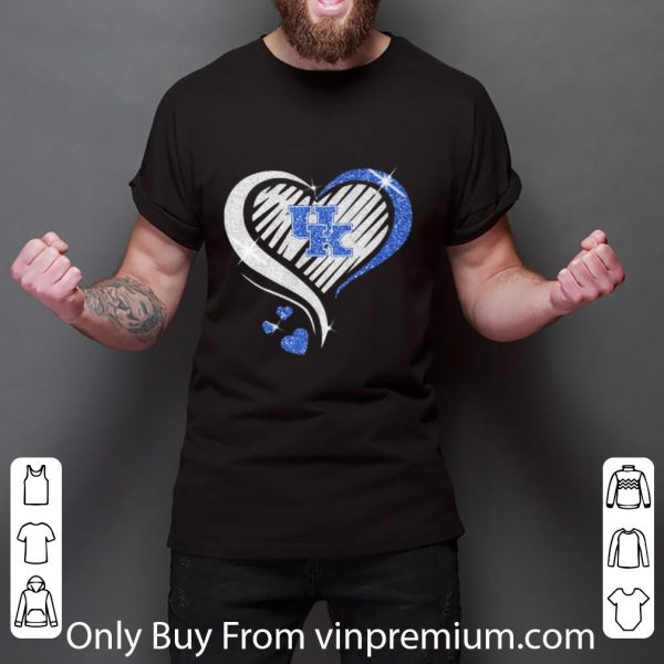 Premium Kentucky Athletics Diamond Heart shirt