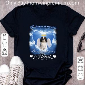 Official Cavalier King Charles Spaniel Angel no longer at my side heart shirt 1