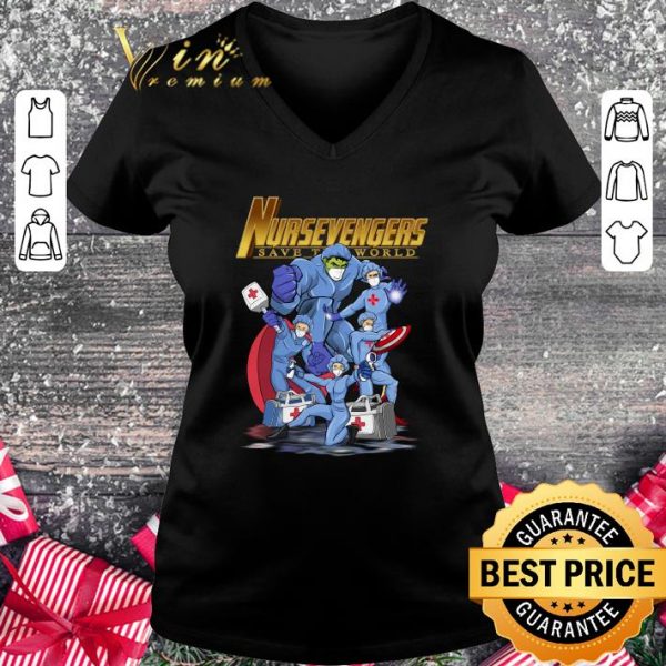 Original Marvel Avengers Nurse Nursevengers Save The World Coronavirus shirt